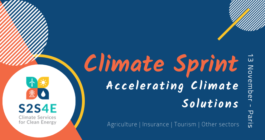 Climate Sprint Event banner