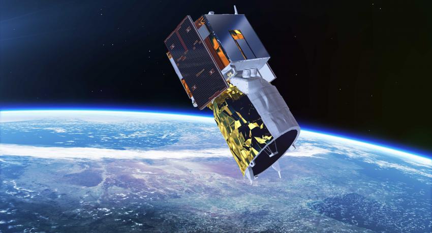 Aeolus satellite (artist render)